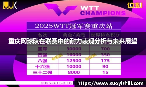 重庆网球队在联赛中的耐力表现分析与未来展望